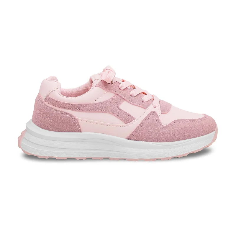 athletic shoes for women with mesh lining for better airflow-Athletic shoes for fitness enthusiastsPink Casual Sneaker AT7227