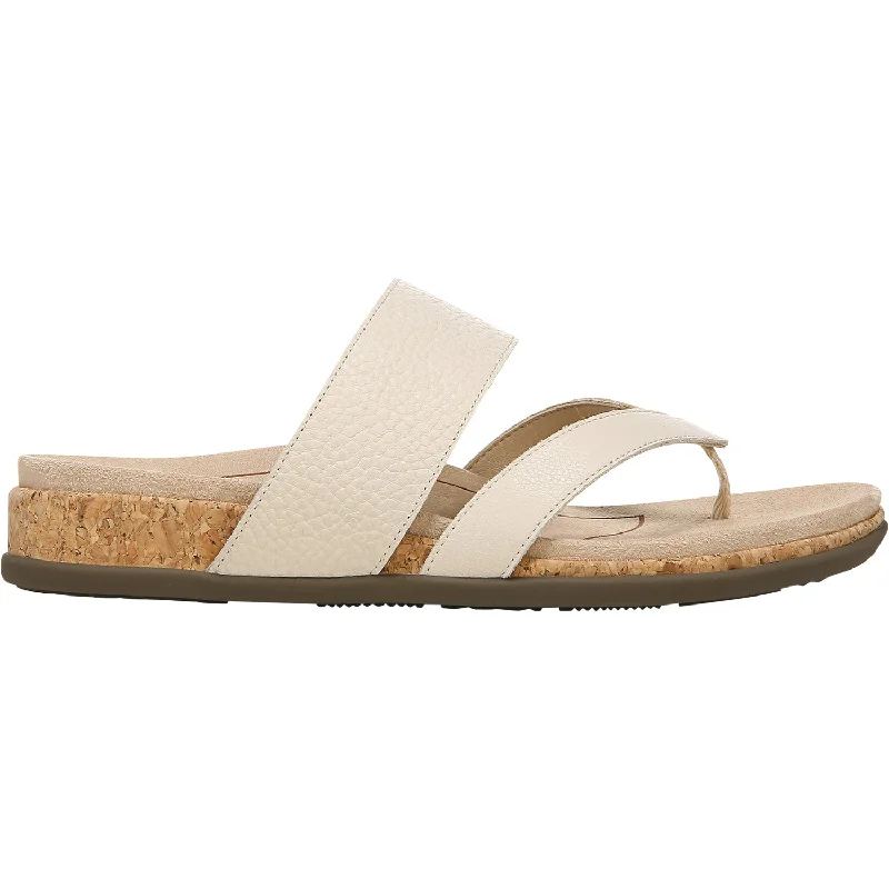 sandals for both work and casual outfitsWomen's Vionic Marvina Cream Leather