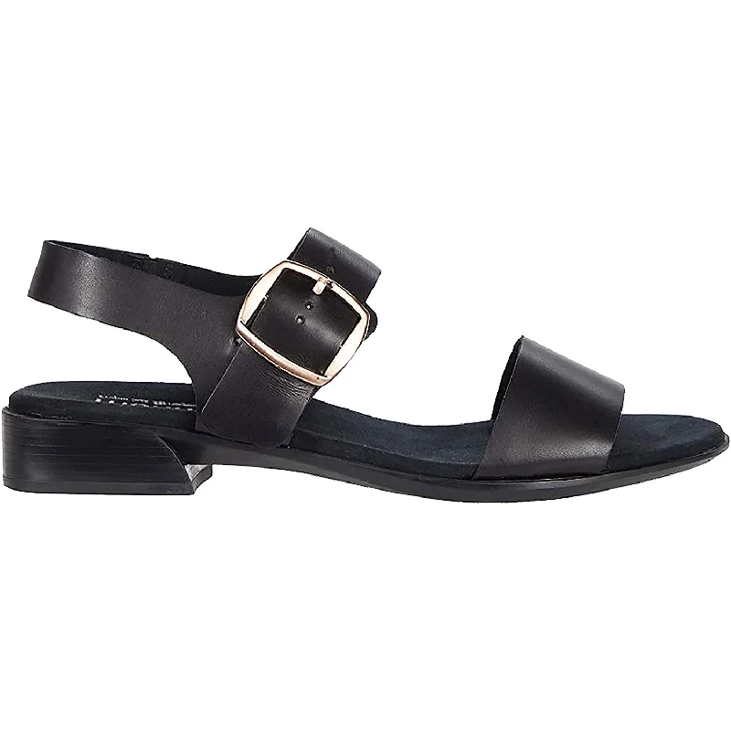 sandals for both comfort and durabilityWomen's Munro Cleo Black Leather