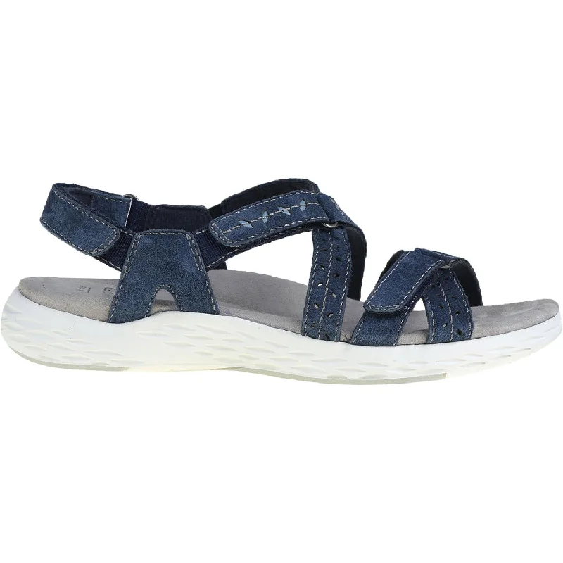 sandals for men with fashionable designWomen's Earth Winona Navy Suede