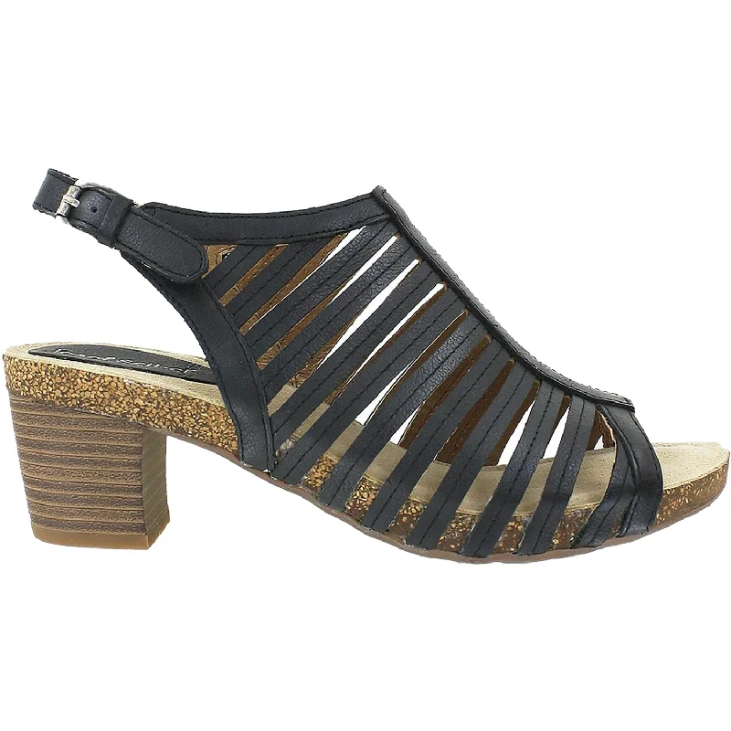 sandals for summer fun with bright designsWomen's Josef Seibel Sunny 01 Black Leather