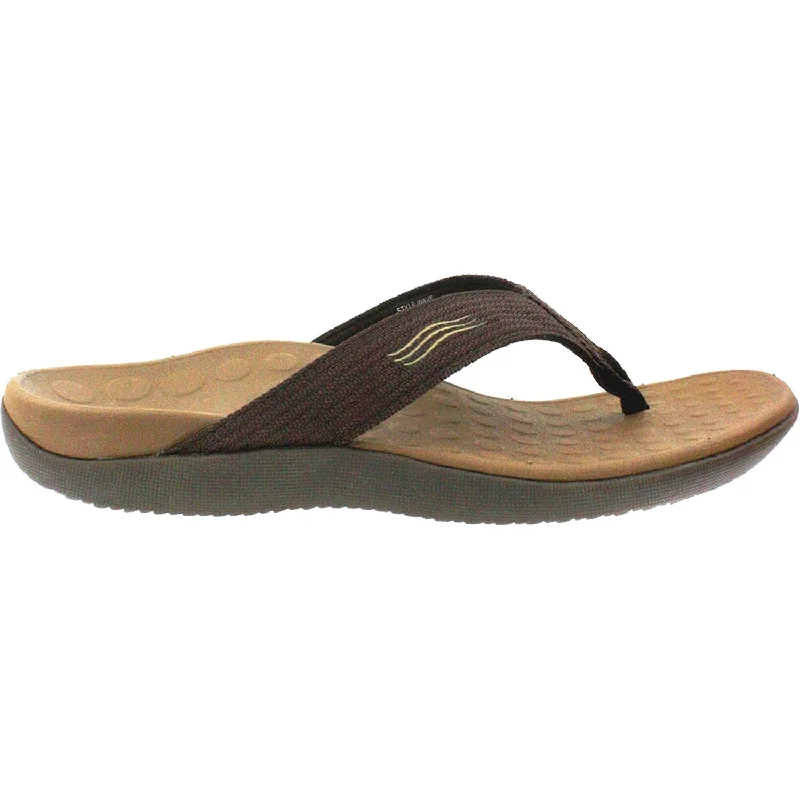 sandals for both comfort and style at summer eventsUnisex Vionic Wave Chocolate Synthetic