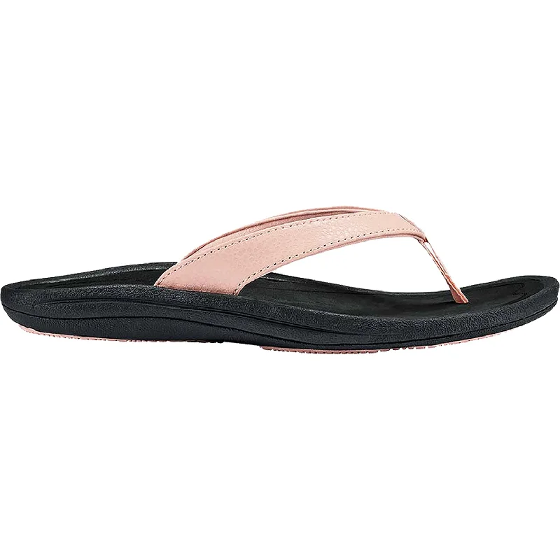 sandals with stylish ankle detailing for chic looksWomen's OluKai Kulapa Kai Petal Pink Synthetic