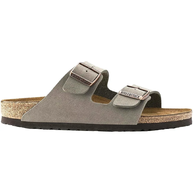 sandals for men with comfortable footbedUnisex Birkenstock Arizona Stone Birkibuc