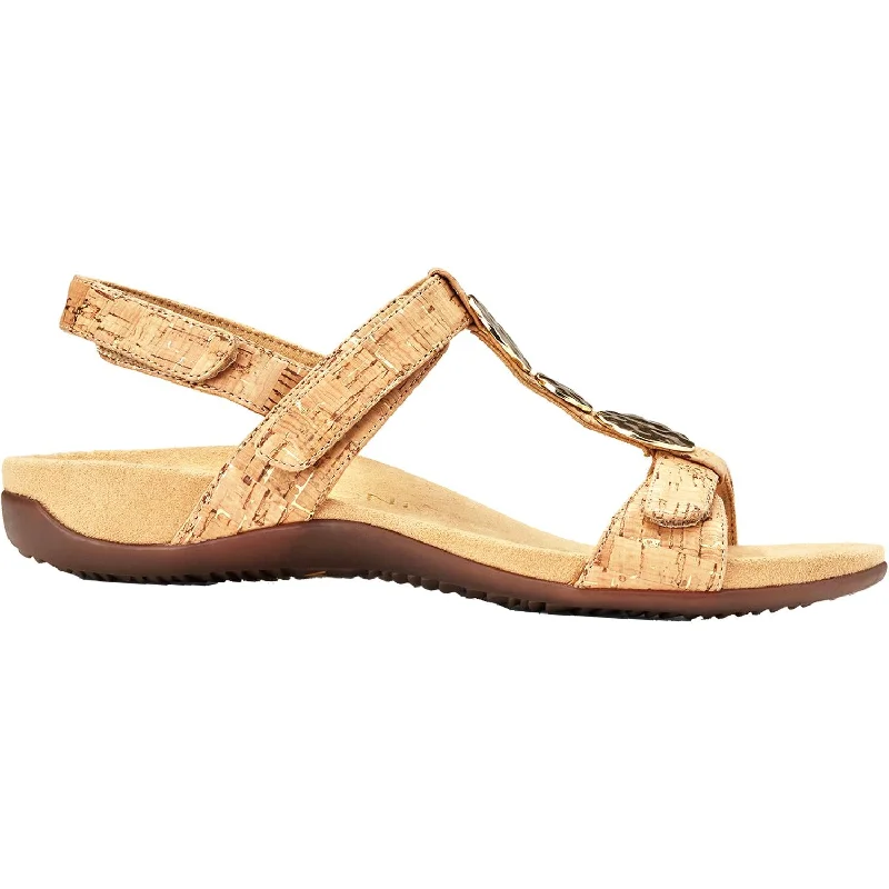 sandals with soft material for ultimate comfortWomen's Vionic Farra Gold Cork