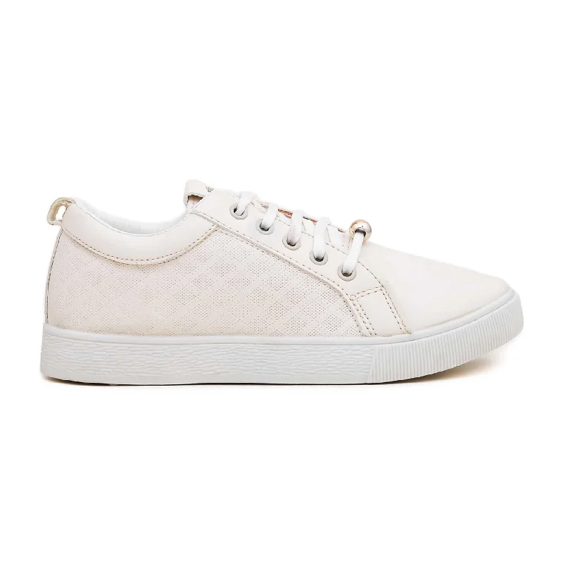 athletic shoes for women with flexible fit for everyday wear-Athletic shoes for overpronationBeige Casual Sneaker AT7259