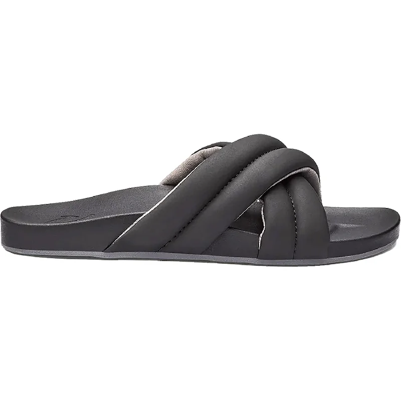 sandals for casual weekendsWomen's OluKai Hila Black Synthetic