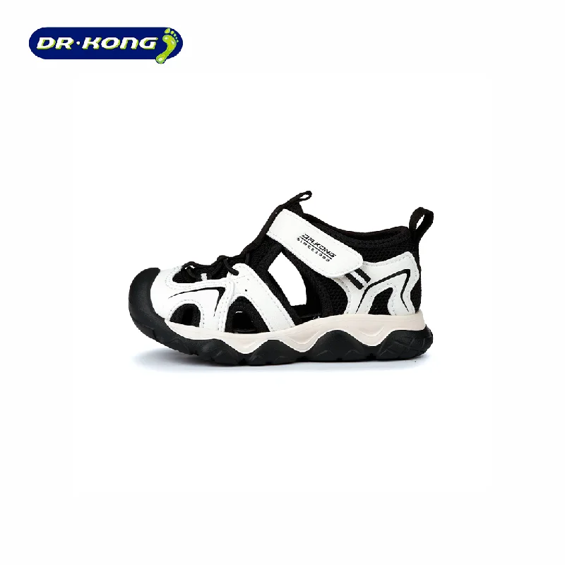 sandals with closed toes for extra protectionDr. Kong Baby 123 Smart Footbed Sandals B14242W008