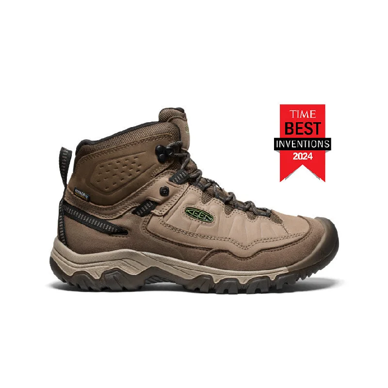 Stylish boots for women with block heel design-Men's Targhee IV Waterproof Hiking Boot  |  Brindle/Canteen