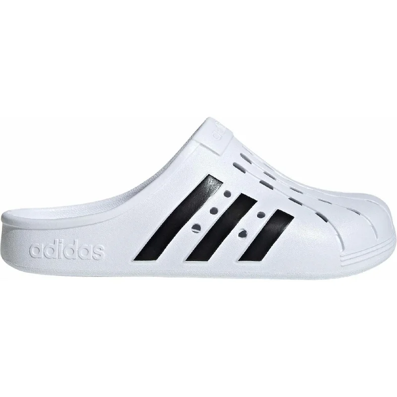 slippers for men with padded footbed for maximum comfort-Slippers for home explorers-adidas Adilette Sliders - White