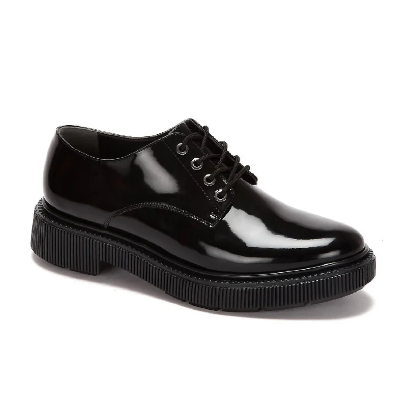 comfortable Oxfords for work -Oxfords Seasonal TrendsWomen's Patent Oxfords In Black