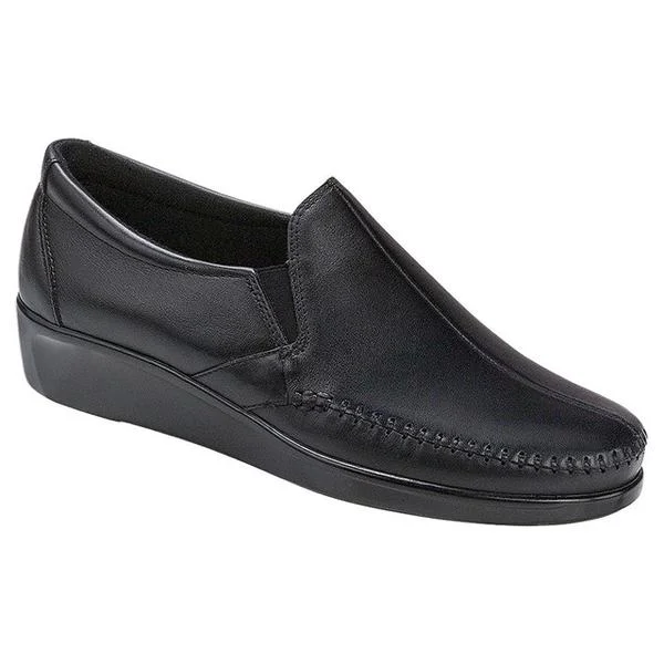 loafers for easy summer stylingLoafers with Better GripSAS Dream Loafer Black Leather (Women's)