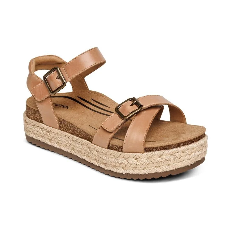 sandals for kids with cute designsPaula Platform Sandal CAMEL