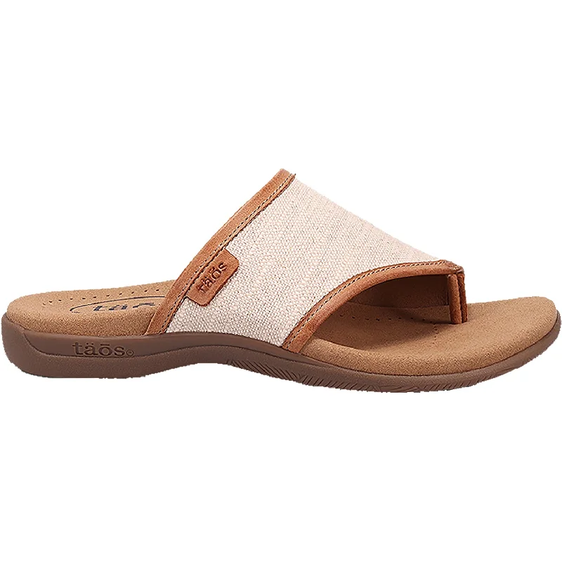 sandals for summer festivals with trendy designsWomen's Taos Boundary Natural Hemp/Leather