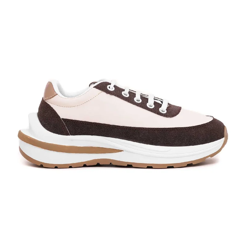 athletic shoes for men with hybrid sole for versatile use-Athletic shoes with cool solesBrown Running Jogger AT8090