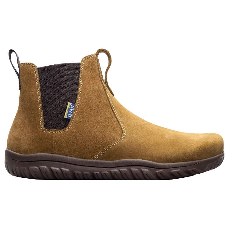 Trendy chelsea boots for men with elastic gusset-Lems Chelsea Boot Cedar