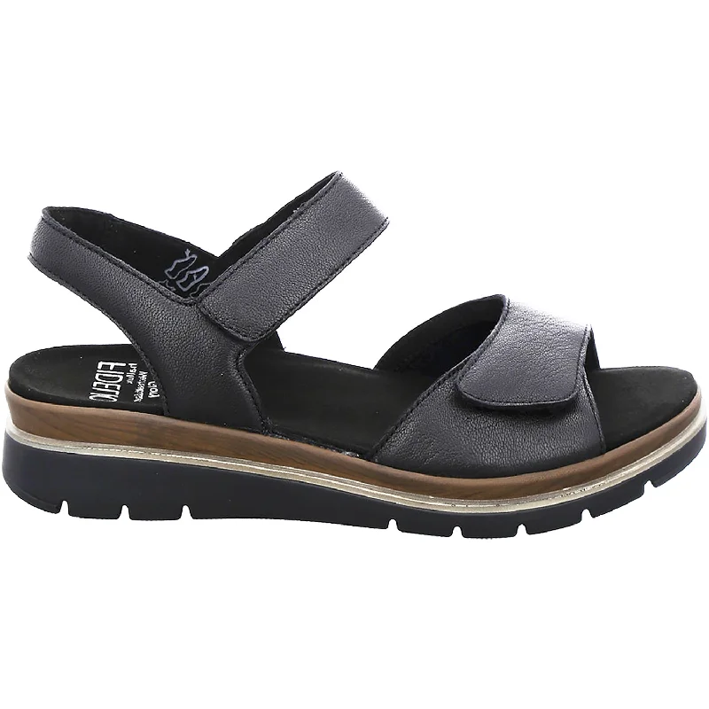 sandals for both men and women with stylish featuresWomen's Fidelio 59-5023 Trinity Black Leather