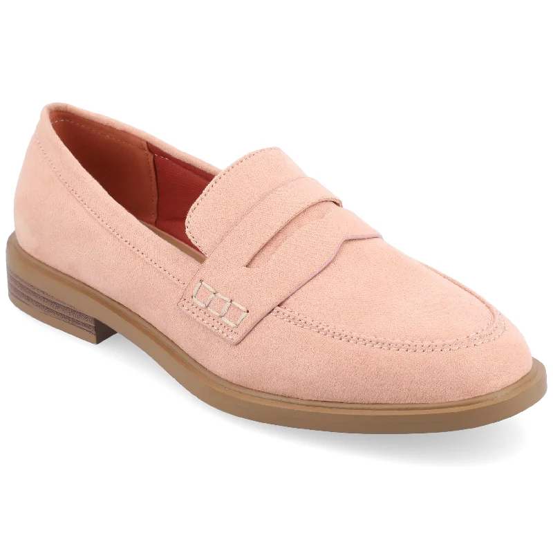 Flats for women with extra-wide fitting for comfort-Flats for polished appeal-Journee Collection Women's Tru Comfort Foam Raichel Flats