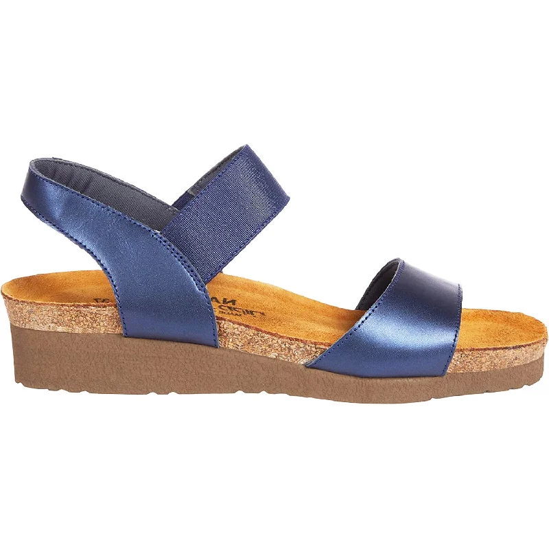 comfortable sandals for beach daysWomen's Naot Emily Polar Sea Leather