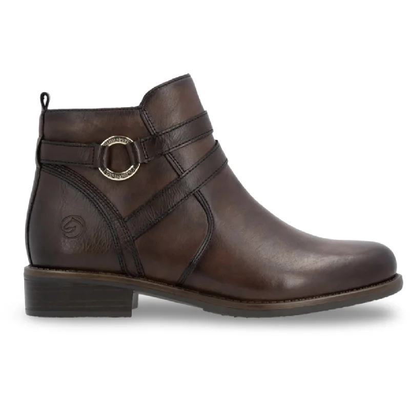 Stylish boots for women with metal accents-Remonte D0F77