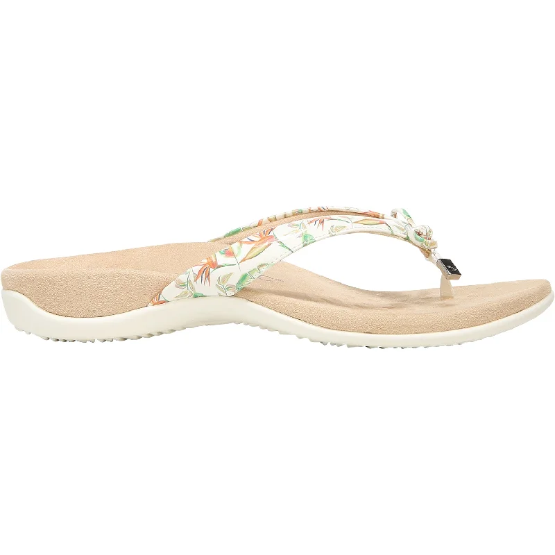 sandals for both comfort and styleWomen's Vionic Bella II Marshmallow Tropical Synthetic