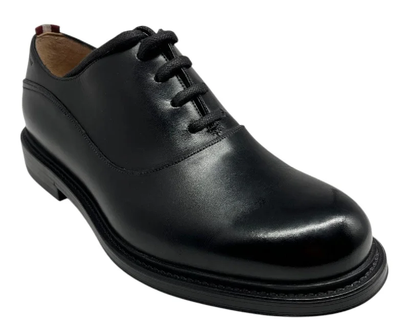 formal black Oxfords shoes -Oxfords Conference WearBally Nilder 6239817 Black Calf Leather Oxford Shoes