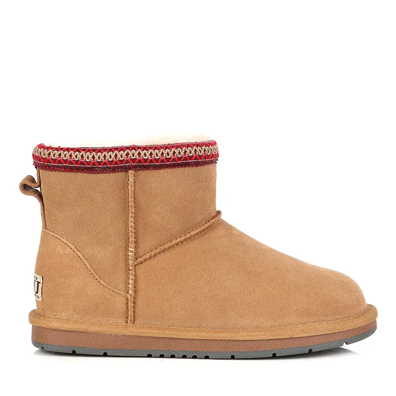 Trendy boots for women with metallic buckle accents-UGG Ultra Short Taso Boots