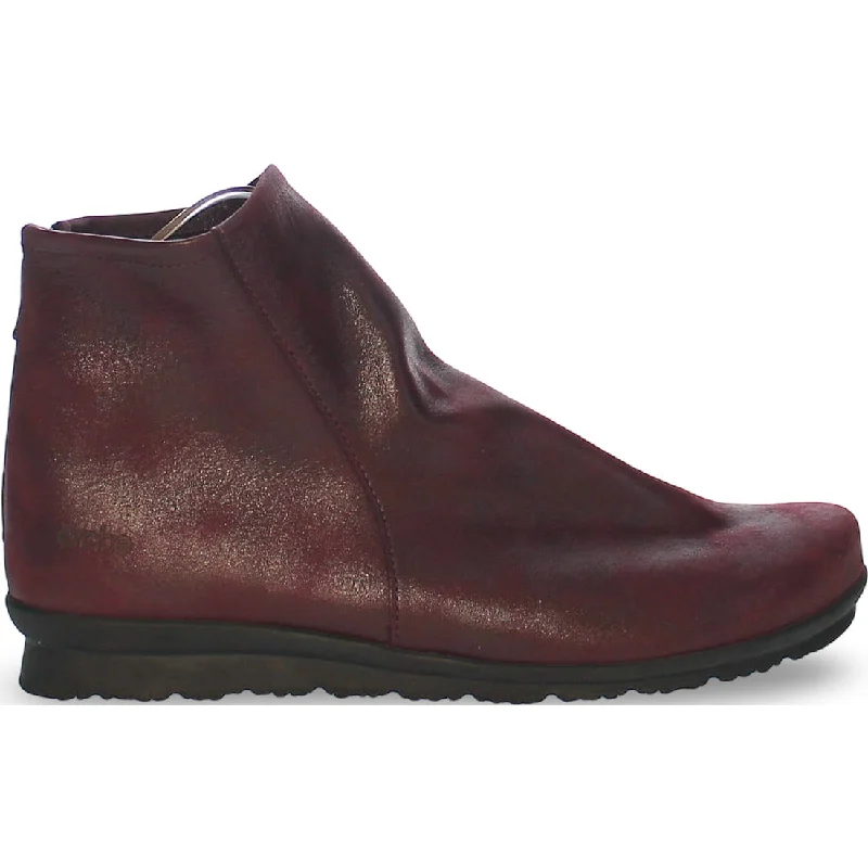 Comfortable boots for women with faux shearling lining-Baryky Zip Boot