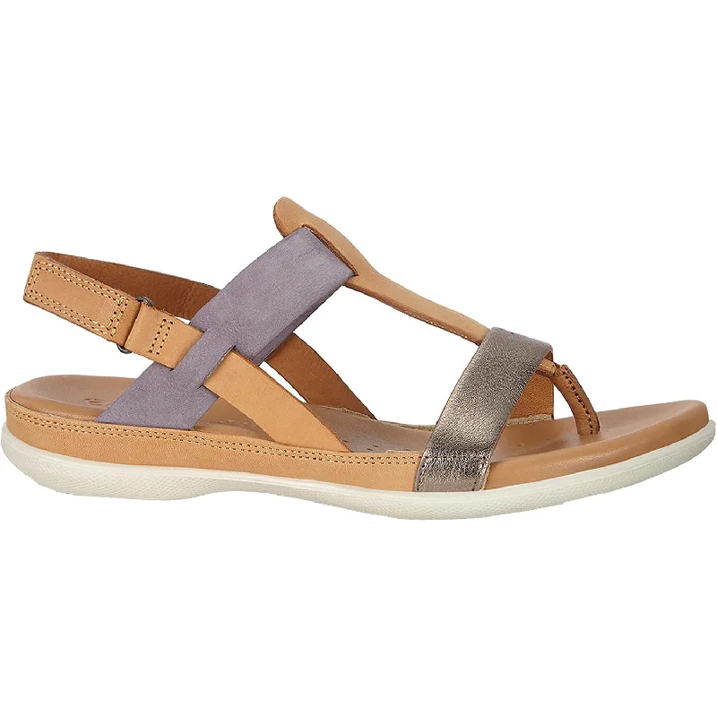 sandals for everyday wear with easy fitWomen's Ecco Flash Stone Metallic/Lion/Dusk Leather