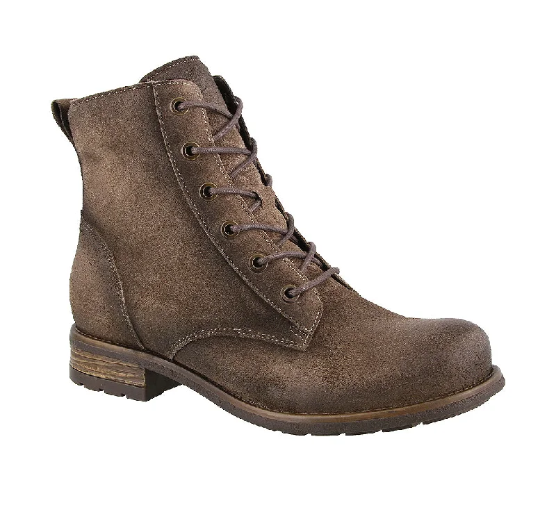 Trendy boots for women with unique heel detail-Boot Camp - Smoke