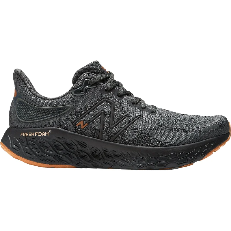 athletic shoes for women with flexible construction for enhanced movement-Athletic shoes for stylish athletesMen's New Balance Fresh Foam X M108012K Blacktop/Black/Copper Metallic Mesh