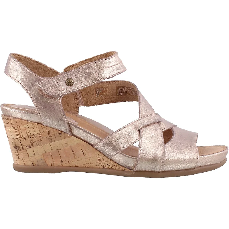 sandals for outdoor events with chic styleWomen's Earth Thistle Pink Leather