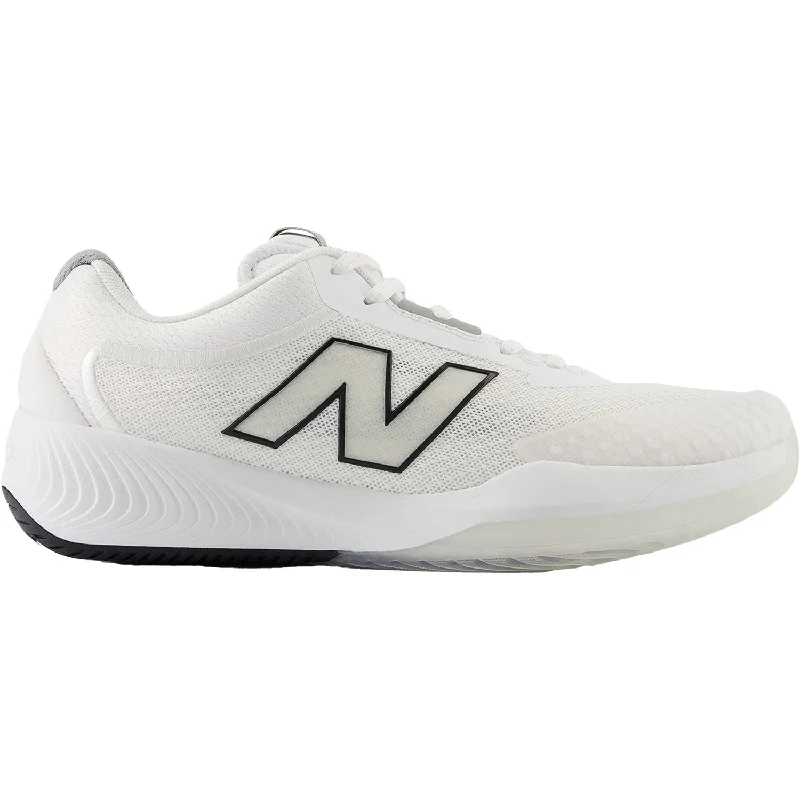 athletic shoes for women with unique color options for personal style-Athletic shoes for speed walkersWomen's New Balance WCH99V6 White/Black Pickleball/Court Synthetic