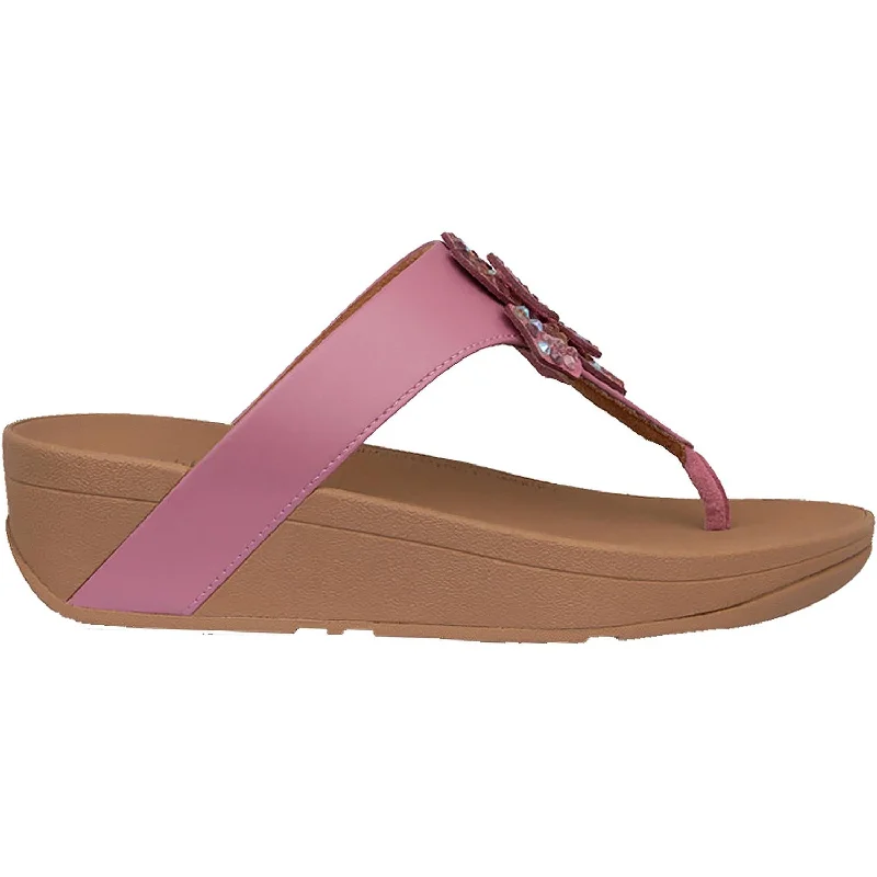 sandals with sleek, elegant design for any occasionWomen's Fit Flop Lottie Corsage Pink Microfibre