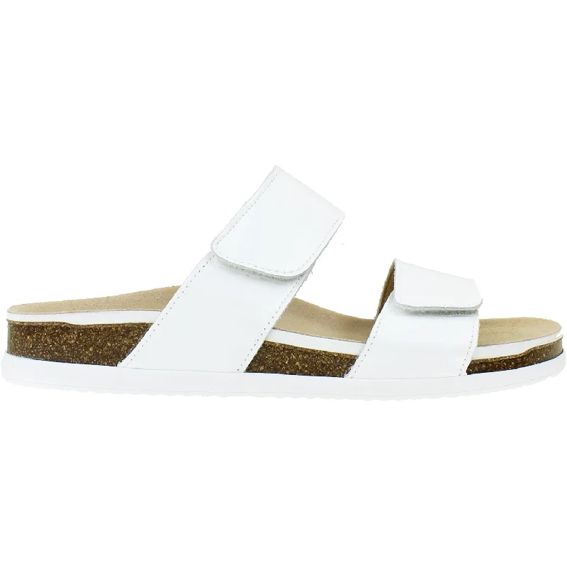 trendy sandals for womenWomen's Ara Serra White Patent